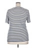 Splendid Stripes White Short Sleeve T-Shirt Size XXL - photo 2