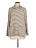 NY Collection Tan Long Sleeve Top Size M - photo 1