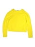 Crewcuts Solid Yellow Pullover Sweater Size 10 - 11 - photo 2