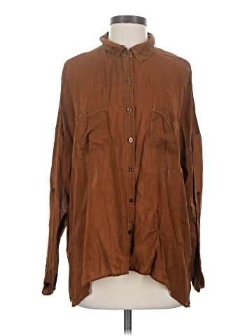 Maven West Long Sleeve Button-Down Shirt (view 1)