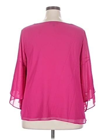 Lane Bryant 3/4 Sleeve Blouse (view 2)