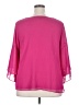 Lane Bryant 100% Polyester Pink 3/4 Sleeve Blouse Size 18 - 20 Plus - photo 2
