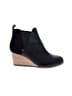 TOMS Black Wedges Size 7 1/2 - photo 1