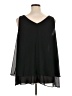 Lane Bryant 100% Polyester Black Sleeveless Blouse Size 16 - photo 2