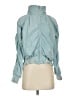 Athleta 100% Polyester Solid Teal Windbreaker Size XXS - photo 1