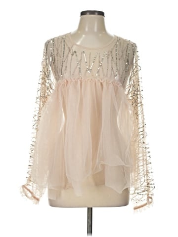 Forever That Girl for Anthropologie Long Sleeve Blouse (view 1)