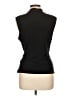 Saks Fifth Avenue Black Sleeveless Blouse Size L - photo 2