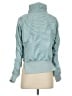 Athleta 100% Polyester Solid Teal Windbreaker Size XXS - photo 2