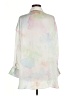 Zara Tie-dye Green Long Sleeve Blouse Size M - photo 2