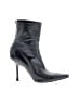 Jimmy Choo 100% Leather Black Ankle Boots Size EU 37 1/2 - photo 1