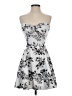 Emerald Sundae Floral Silver Gray Cocktail Dress Size 3 - photo 1