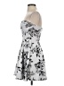 Emerald Sundae Floral Silver Gray Cocktail Dress Size 3 - photo 5