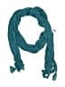 West Loop 100% Polyester Teal Scarf One size - photo 1