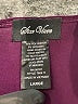 Star Vixen Burgundy Short Sleeve Top Size L - photo 7