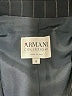 Armani Collezioni 100% Polyester Stripes Black Blazer Size 16 - photo 6