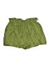 Unsubscribed Solid Green Shorts Size 4 - photo 2