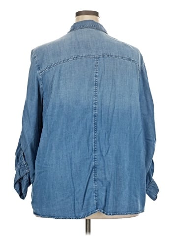Cloth & Stone 3/4 Sleeve Button-Down Shirt (view 2)