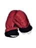 Assorted Brands 100% Polyester Burgundy Mittens Size 2 - 3 - photo 1