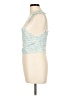 Alice + Olivia 100% Polyester Teal Sleeveless Top Size L - photo 5