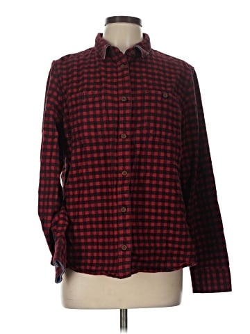 L.L.Bean Long Sleeve Button-Down Shirt (view 1)