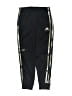 Adidas 100% Polyester Black Track Pants Size 6 - photo 1