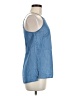 Now 100% Lyocell Blue Sleeveless Blouse Size 8 - photo 4