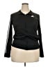 Adidas 100% Recycled Polyester Black Track Jacket Size 18 - photo 1