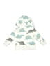 Carter's 100% Cotton White Zip Up Hoodie 3-6 MO / 6 MO - photo 2