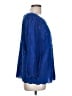Liz Claiborne 100% Polyester Blue 3/4 Sleeve Blouse Size L - photo 4