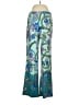 Spense Paisley Blue Casual Pants Size M - photo 1