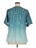 Unbranded Stars Teal Short Sleeve T-Shirt Size XL - photo 2