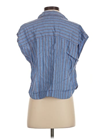 Madewell Sleeveless Button-Down Shirt (view 2)