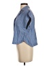 Madewell Stripes Blue Sleeveless Button-Down Shirt Size XS - photo 5