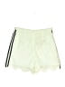 Hayden 100% Polyester Paisley Green Shorts Size M - photo 1