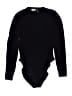 DKNY 100% Wool Black Bodysuit Size P (petite) - photo 1