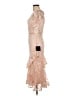 Lulus 100% Polyester Tan Pink Cocktail Dress Size M - photo 5