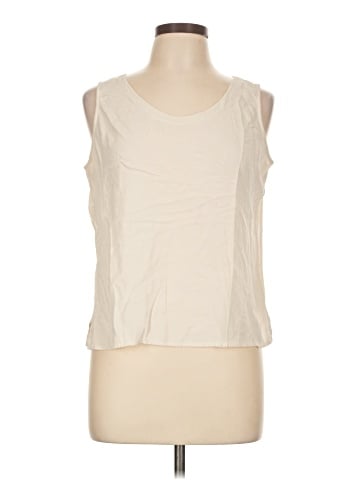 Eileen Fisher Sleeveless Silk Top (view 1)