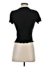 Charlotte Russe Black Short Sleeve Turtleneck Size S - photo 2