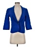 Trina Turk Blue Silk Blazer Size XS (estimated) - photo 1