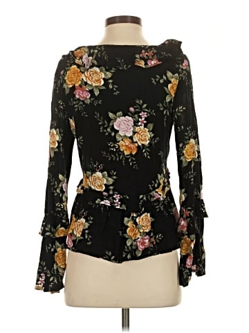 American Eagle Outfitters Long Sleeve Blouse (view 2)