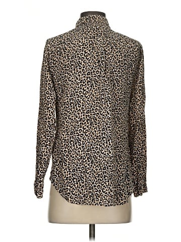 J.Crew Long Sleeve Silk Top (view 2)