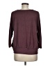 Notations Burgundy Pullover Sweater Size M - photo 2