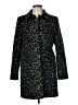 Ann Taylor LOFT Animal Print Black Coat Size M - photo 1