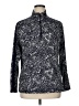 T by Talbots Print Blue Track Jacket Size XL - photo 1