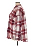 Old Navy 100% Cotton Plaid Red Long Sleeve Button-Down Shirt Size XXL - photo 5