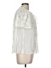 Flying Tomato 100% Polyester Ivory Short Sleeve Blouse Size M - photo 4