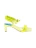 Schutz Color Block Yellow Sandals Size 8 - photo 1