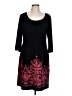 Ronni Nicole 100% Polyester Paisley Black Cocktail Dress Size 12 - photo 1