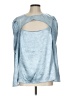 Baum Und Pferdgarten 100% Polyester Blue Short Sleeve Blouse Size EU 44 / US 14 - photo 1