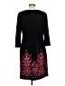 Ronni Nicole 100% Polyester Paisley Black Cocktail Dress Size 12 - photo 2